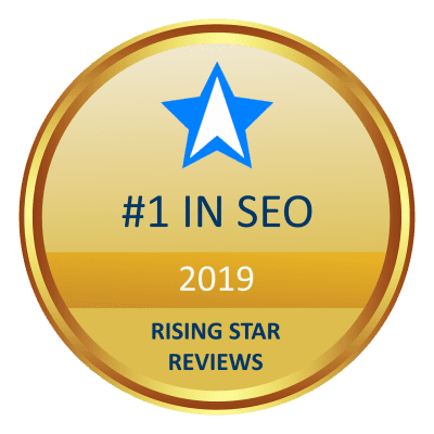 SEO Springfield mo by Thomas McKee Website Design & SEO Solution Rising Star Reviews Badge Best SEO 2019