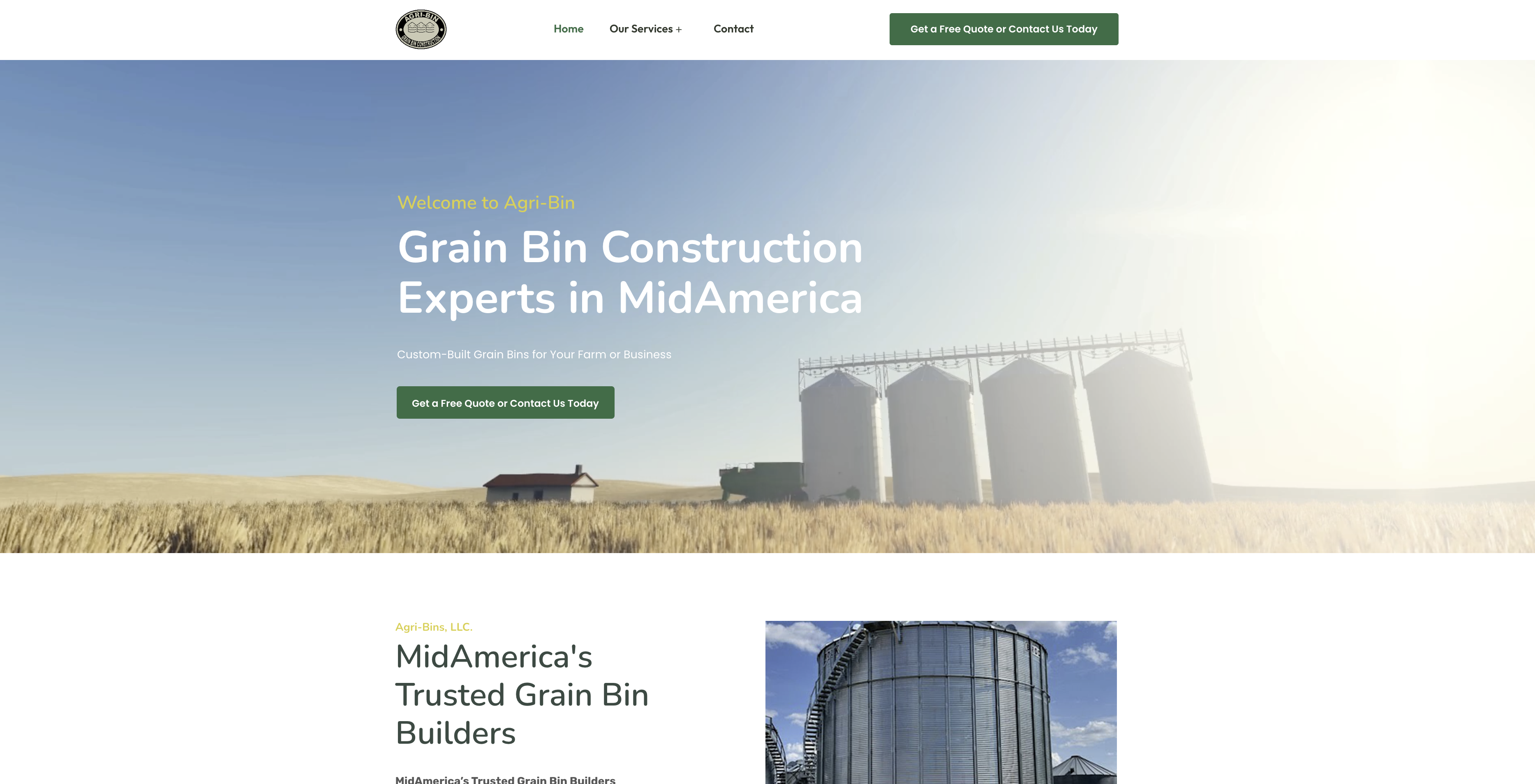 Agribin, LLC website