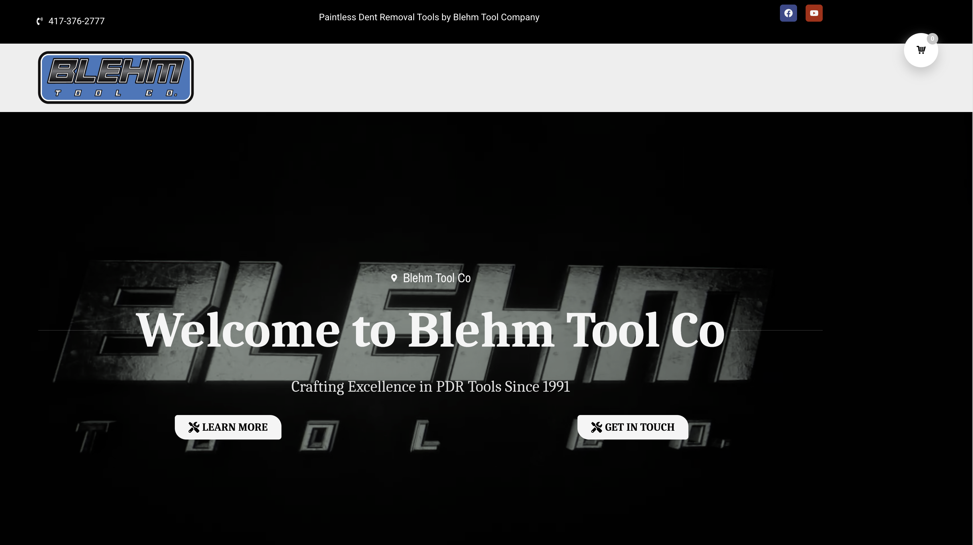 Blehm PDR Tools website